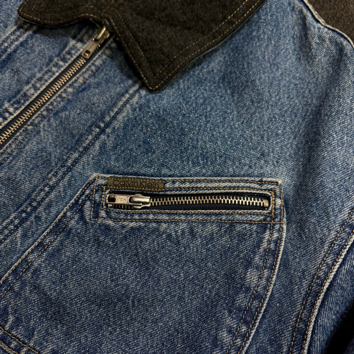 캘빈클라인 청자켓 M 상품이미지4