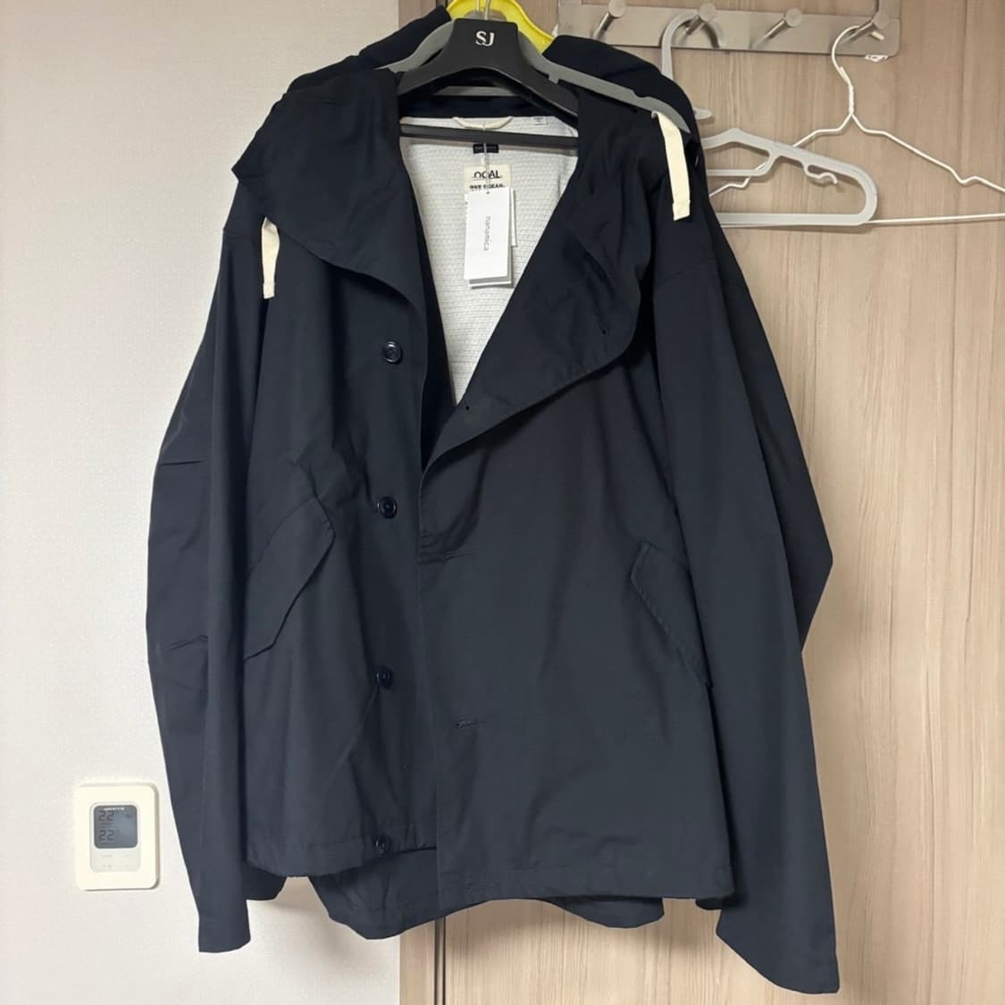 Nanamica Hooded Jacket Navy 상품이미지1