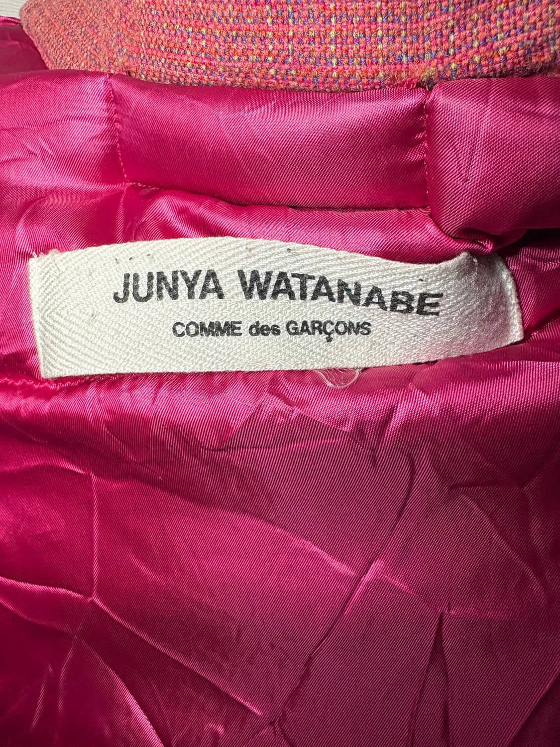 AD2004 준야와타나베 트위드 패딩 상품이미지7