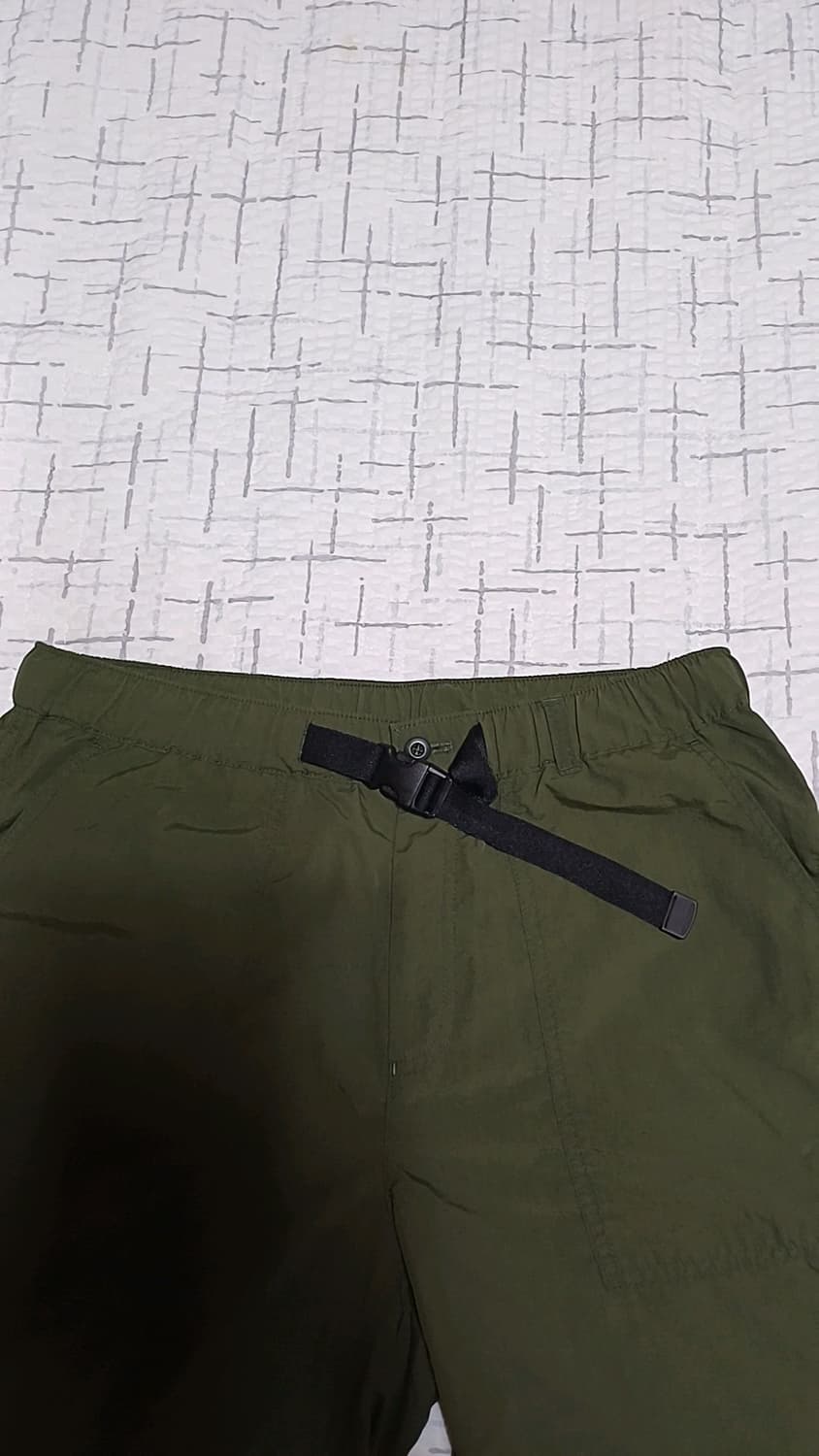 무신사 얇은나일론반바지 32인치 기장49 상품이미지3