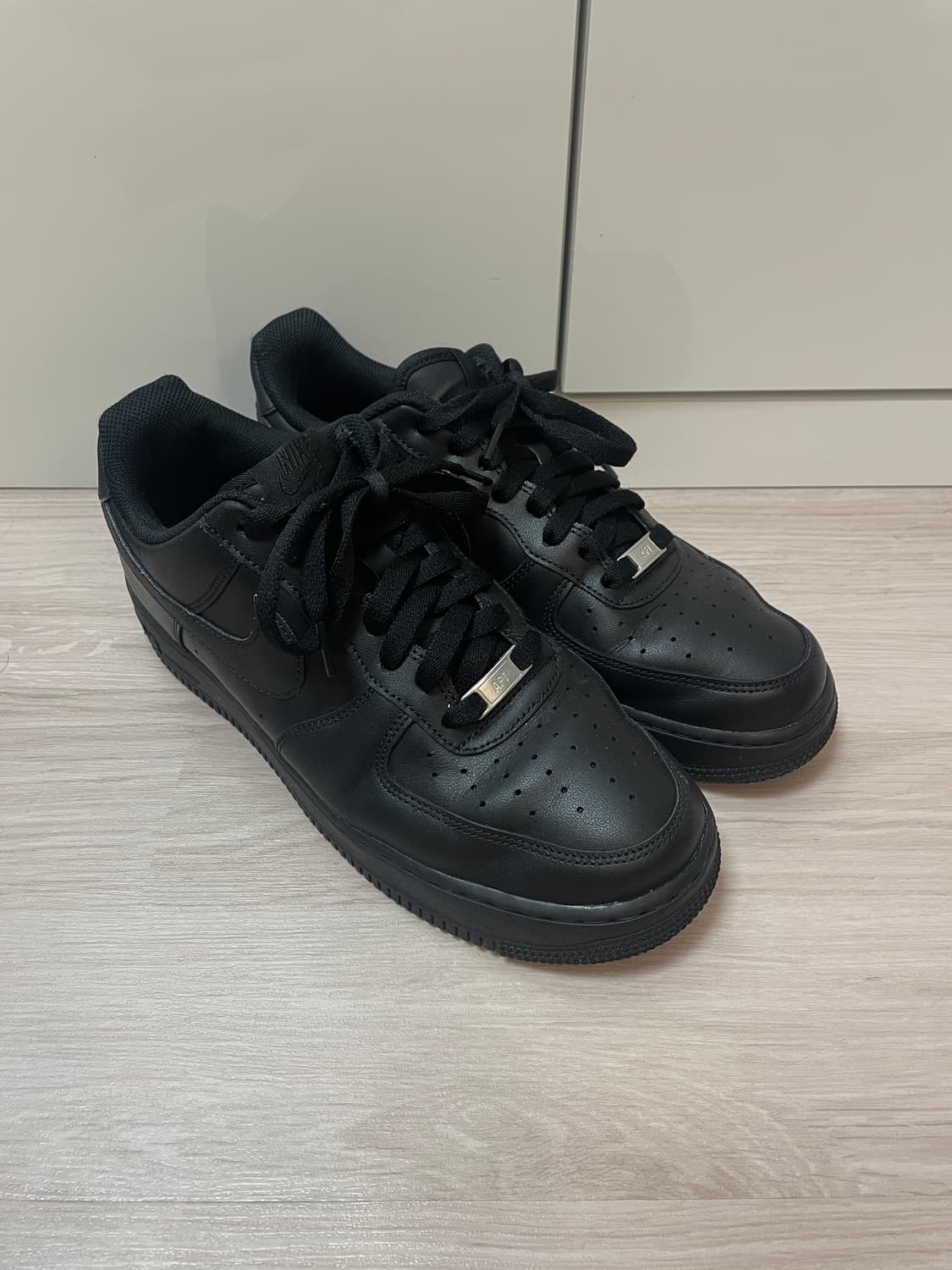 나이키 에어포스 블랙 280 상품이미지1