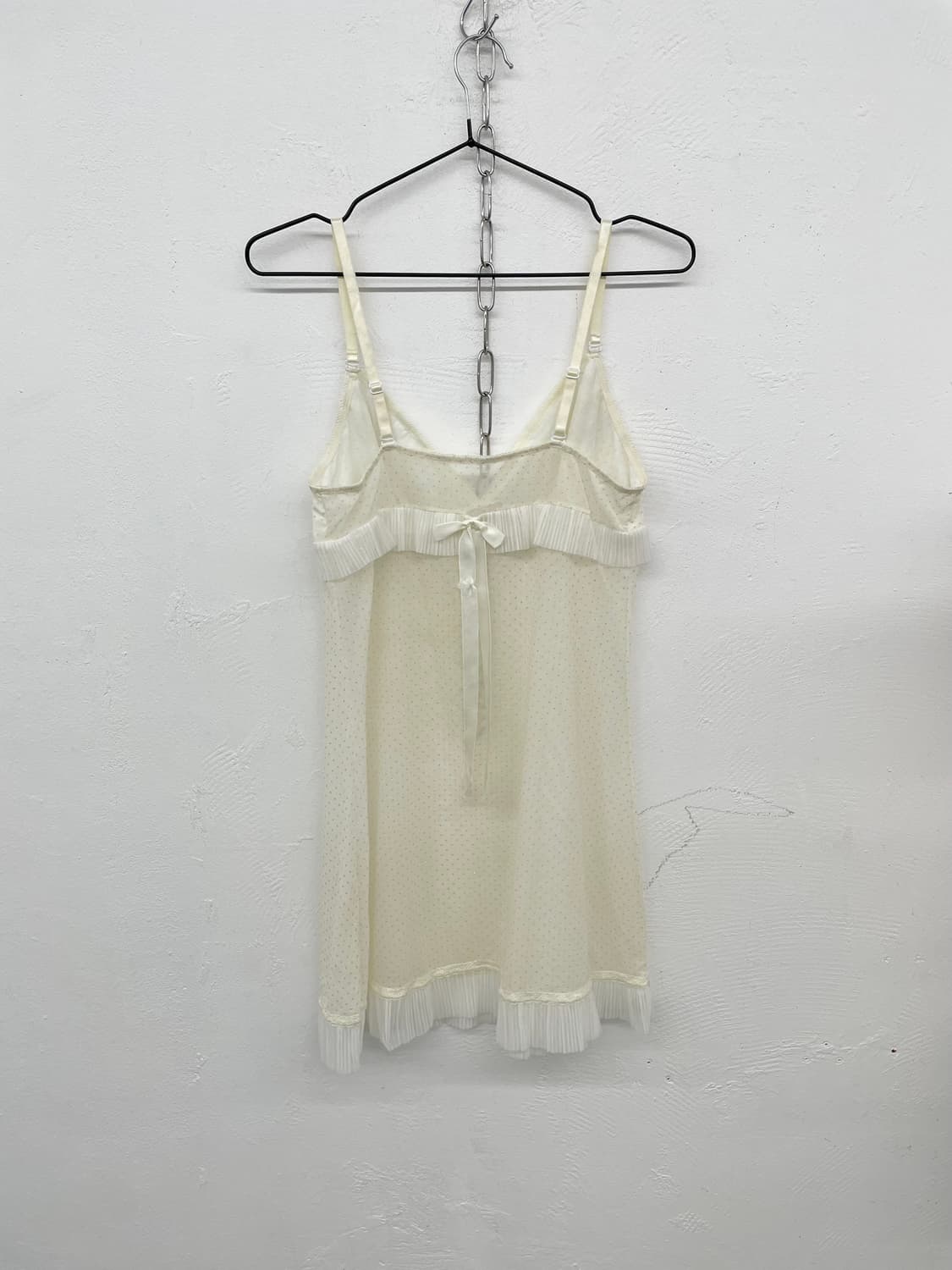 퓨어 화이트 레이스 슬립 상품이미지6