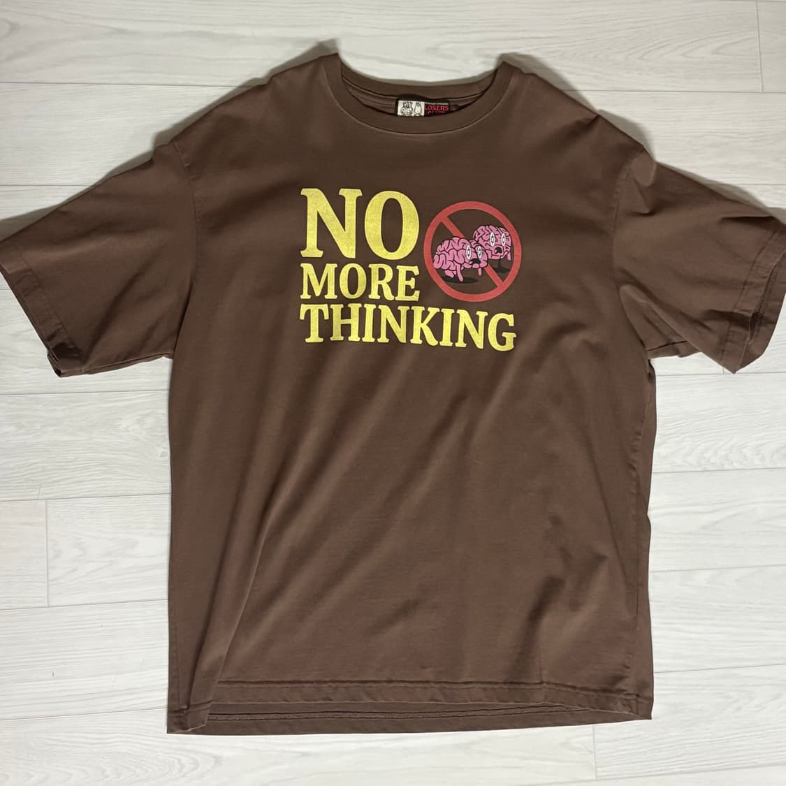 루저스클럽 노모어띵킹 브라운 상품이미지1