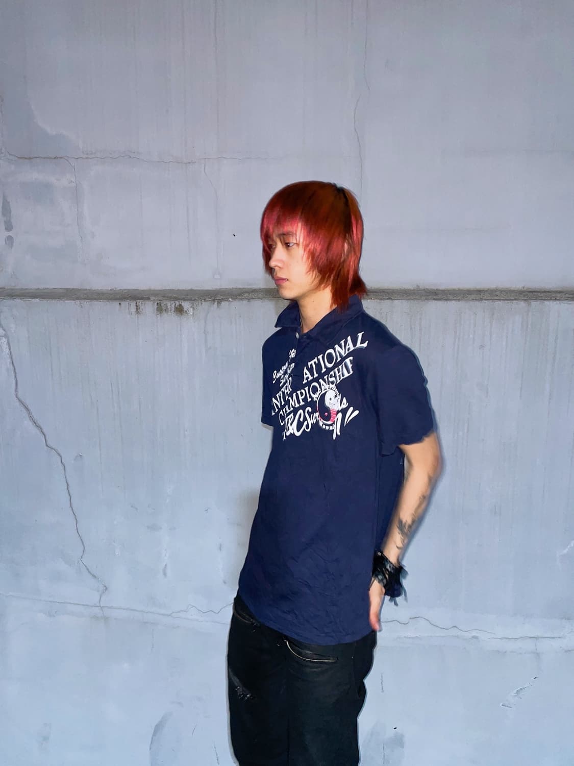 TC surf Navy Tee 상품이미지2
