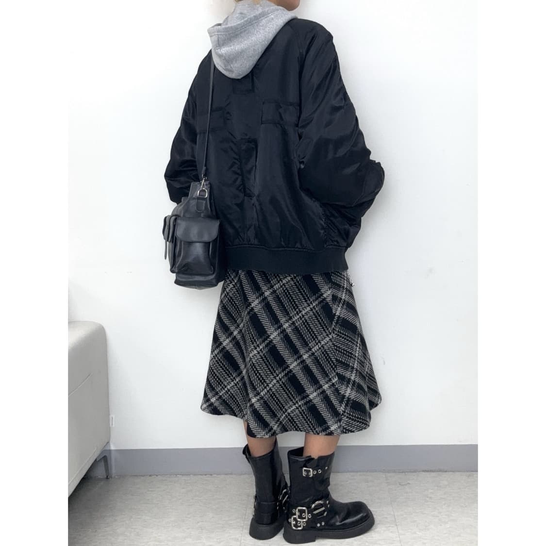 빈티지 블랙 항공 점퍼 MA-1 봄버자켓 상품이미지6