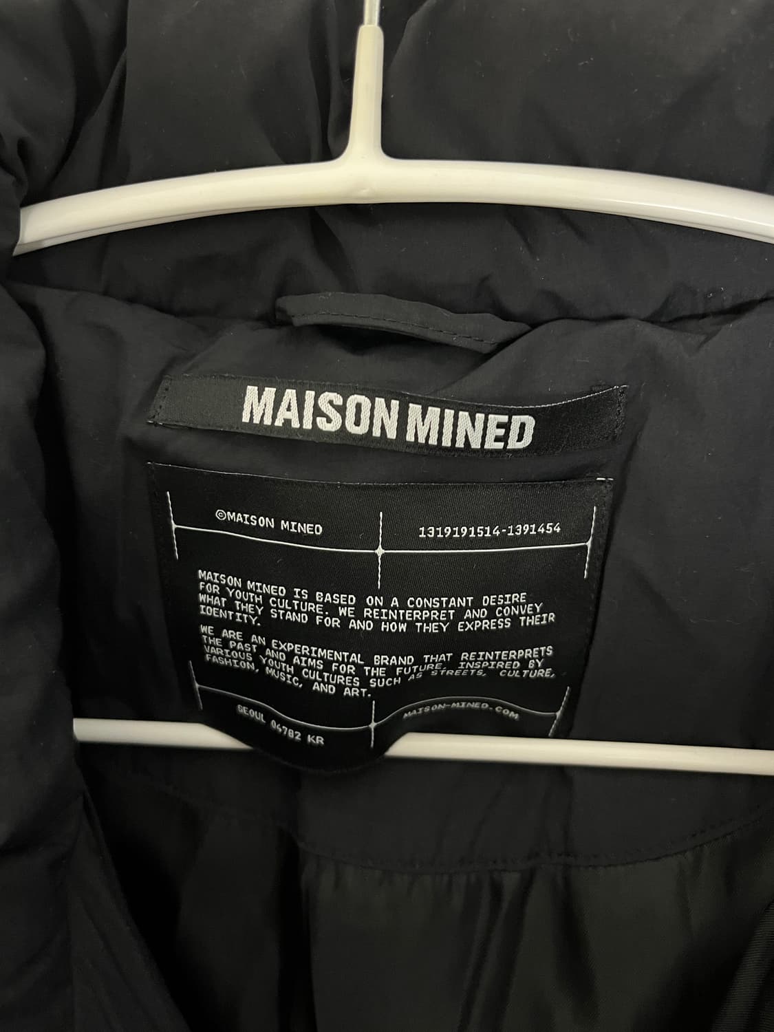 [m]메종미네드 25fw 오리털 숏패딩 상품이미지5