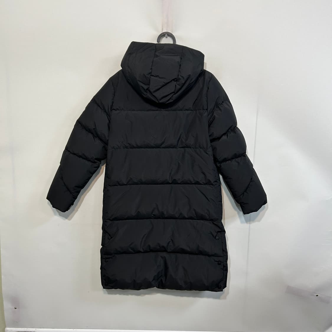네파 키즈 구스다운 롱패딩 150 블랙 상품이미지3