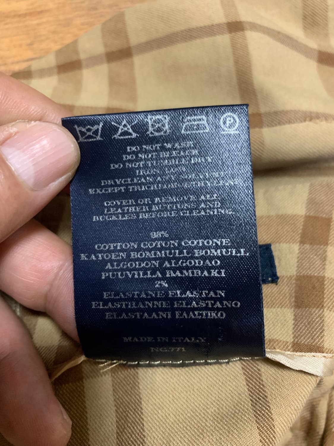 BURBERRY 버버리 런던 노바체크 패턴 카프리 팬츠 상품이미지6