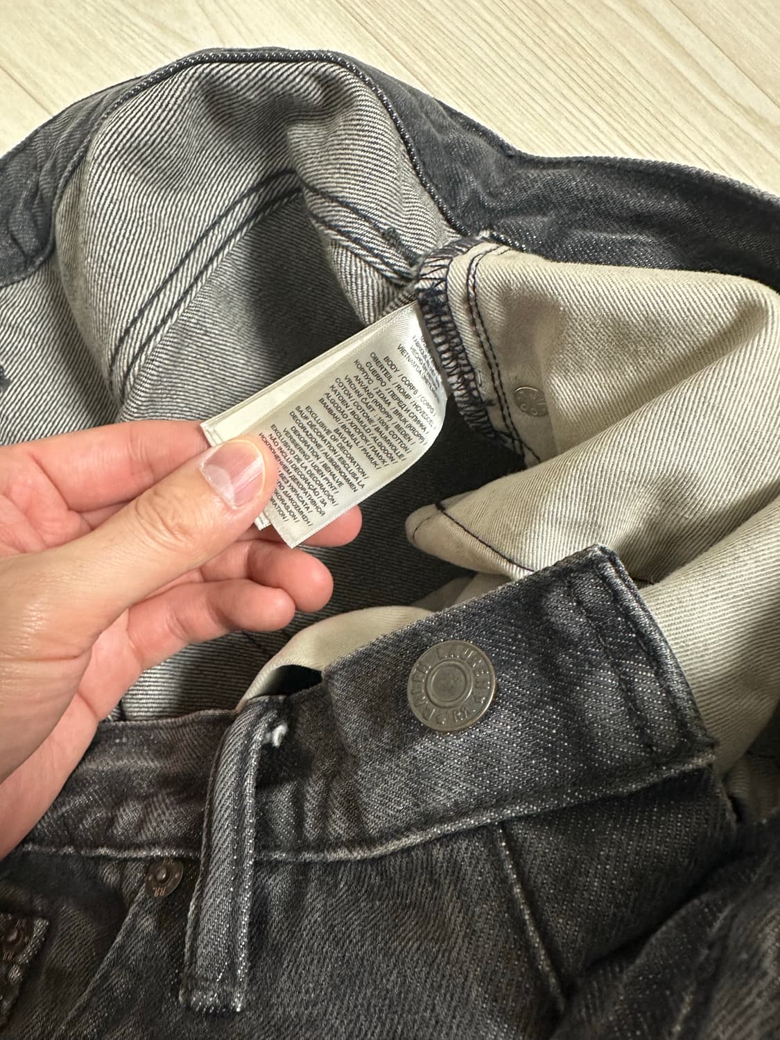 34x32 RRL 스트레이트 핏 데님 상품이미지6