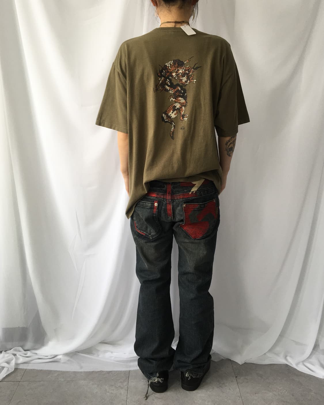 Dragon printing t shirt 상품이미지5