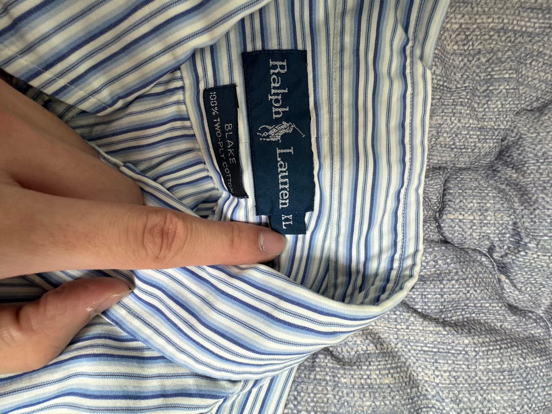 폴로 랄프로렌 스트라이프 셔츠 상품이미지4