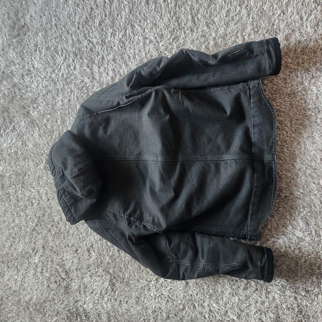 [J284]칼하트 블랙 후드 워크 자켓 상품이미지2