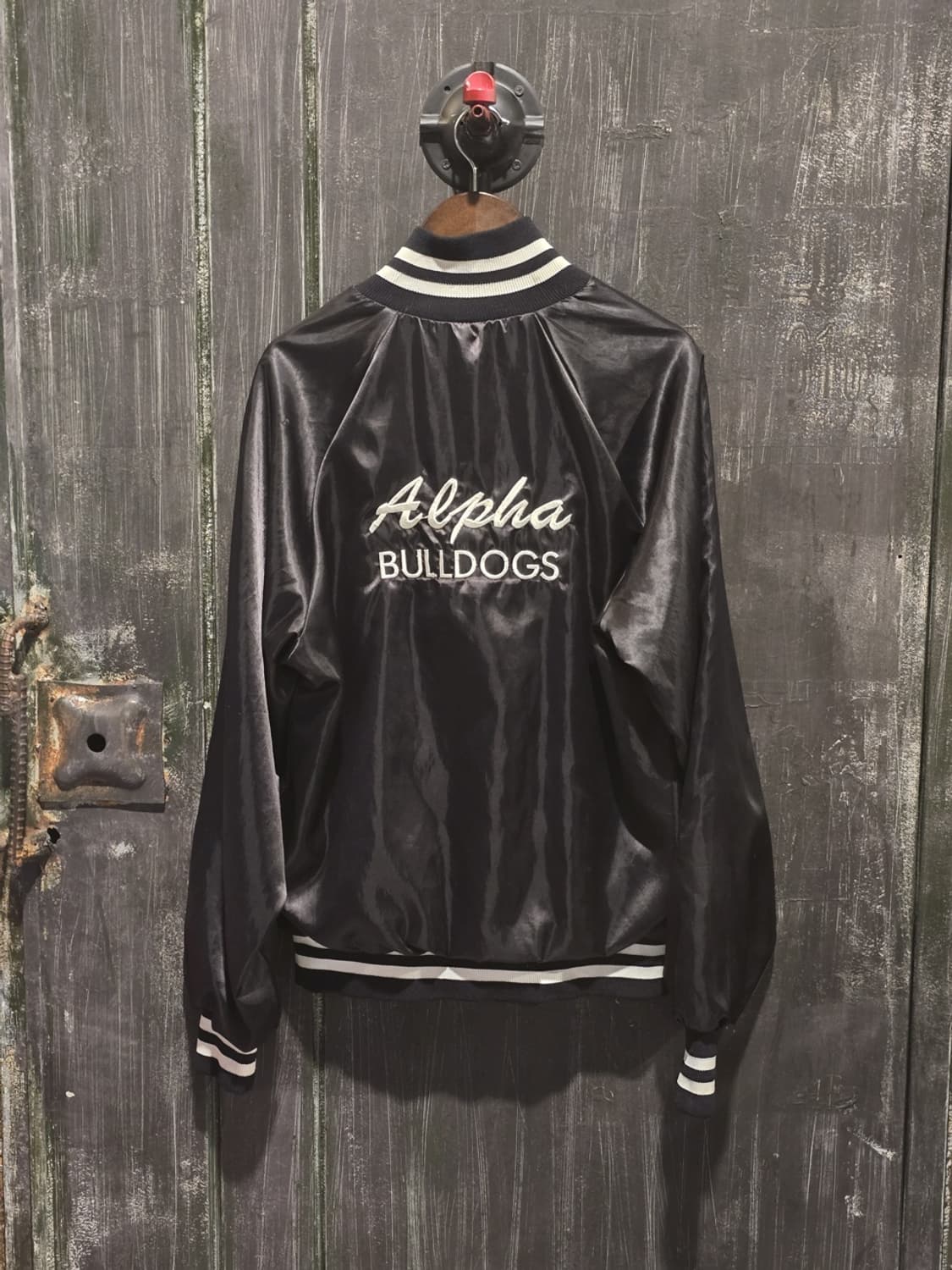WestArk Satin Varsity Jacket made in USA 상품이미지6
