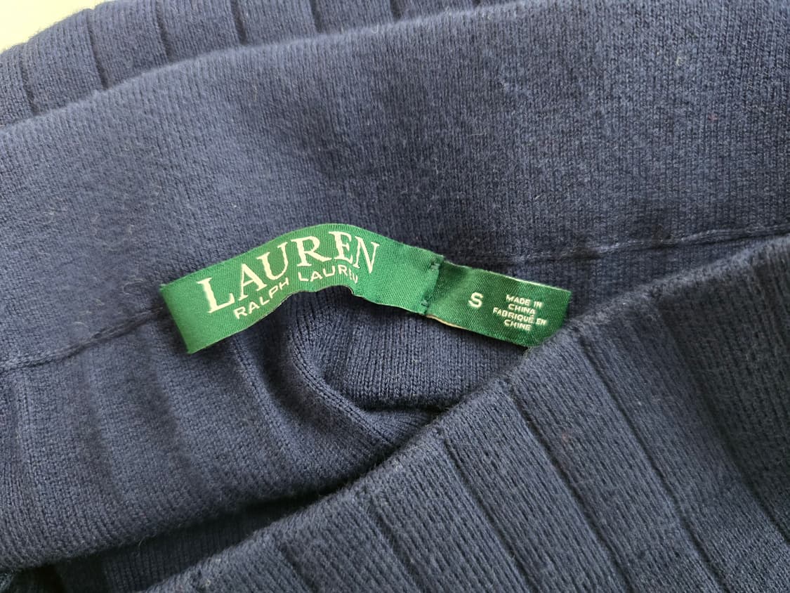 랄프로렌 니트 미디 스커트 네이비 S 상품이미지2