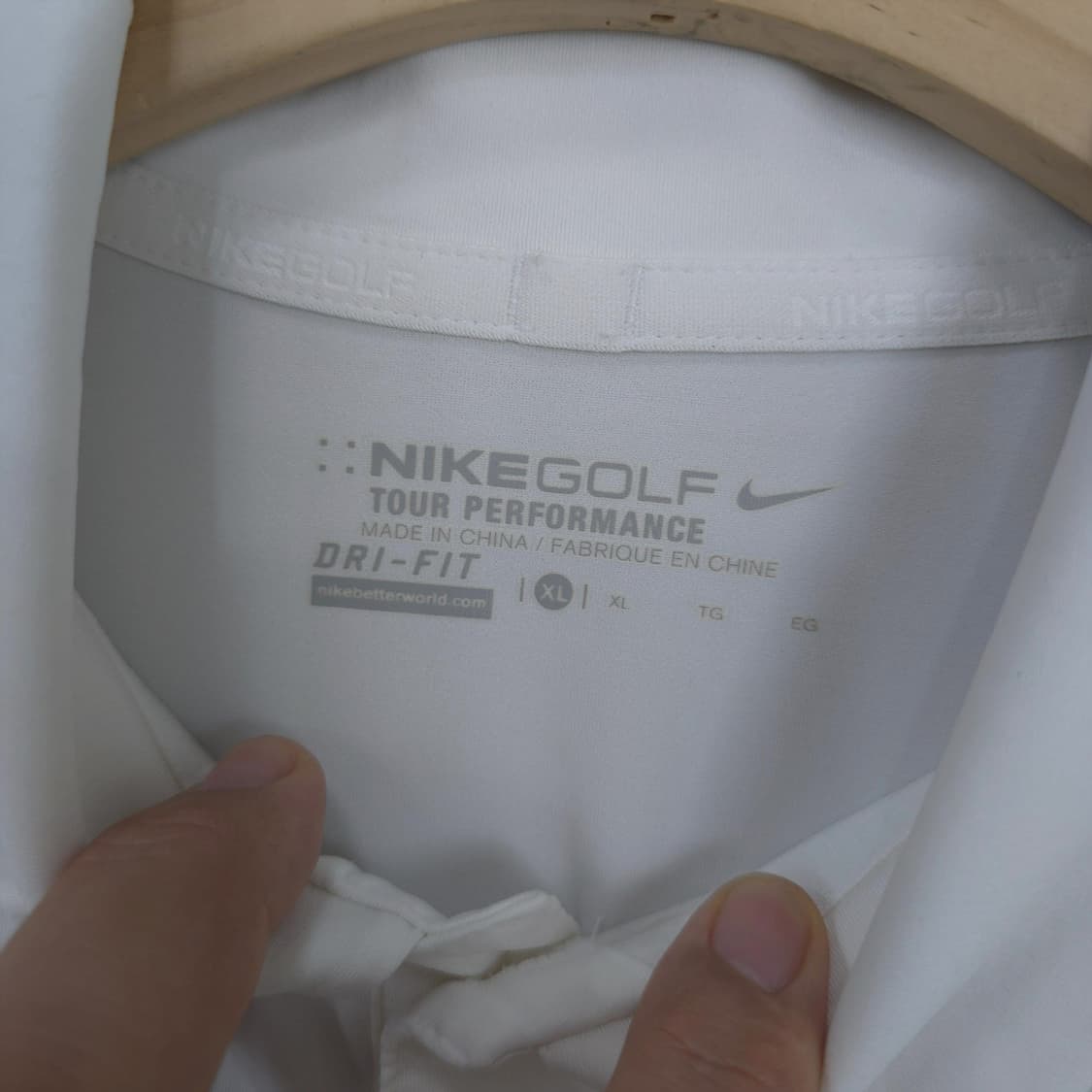 나이키 Nike 골프 드라이핏 투어 퍼포먼스 폴로셔츠 XL 상품이미지5