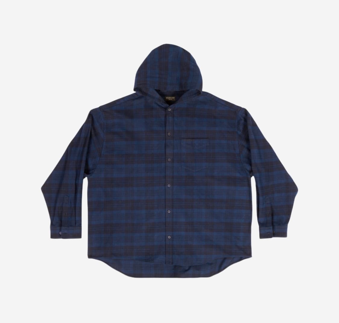 발렌시아가 Hoodie shirt blue 3사이즈 상품이미지9