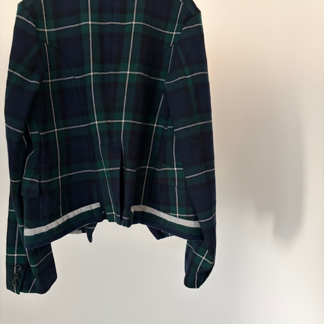 Round Cut Check Jacket 상품이미지8