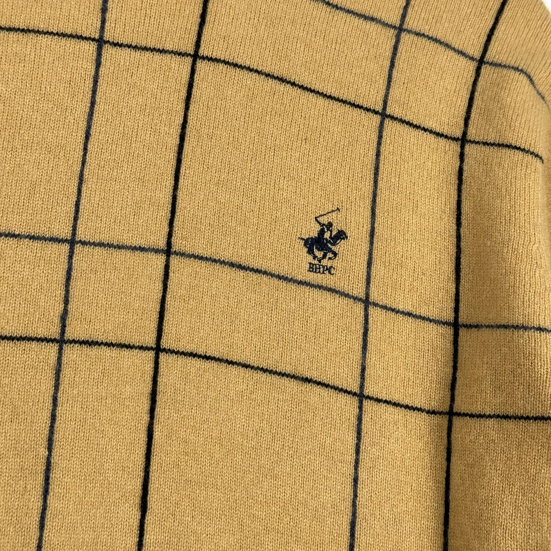 VTG 빈티지 재팬 아가일 패턴 니트 (M) 상품이미지3