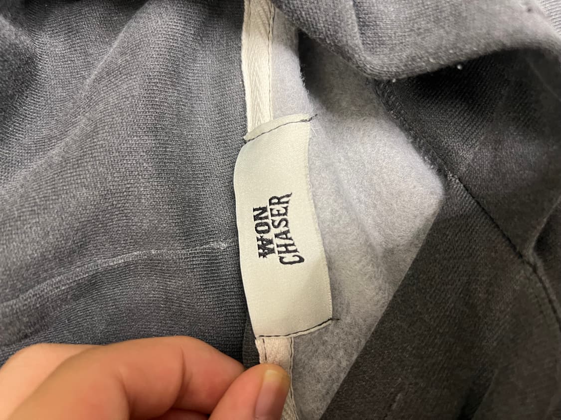 원체이서 한정판 피그먼트 후디 3사이즈 상품이미지2