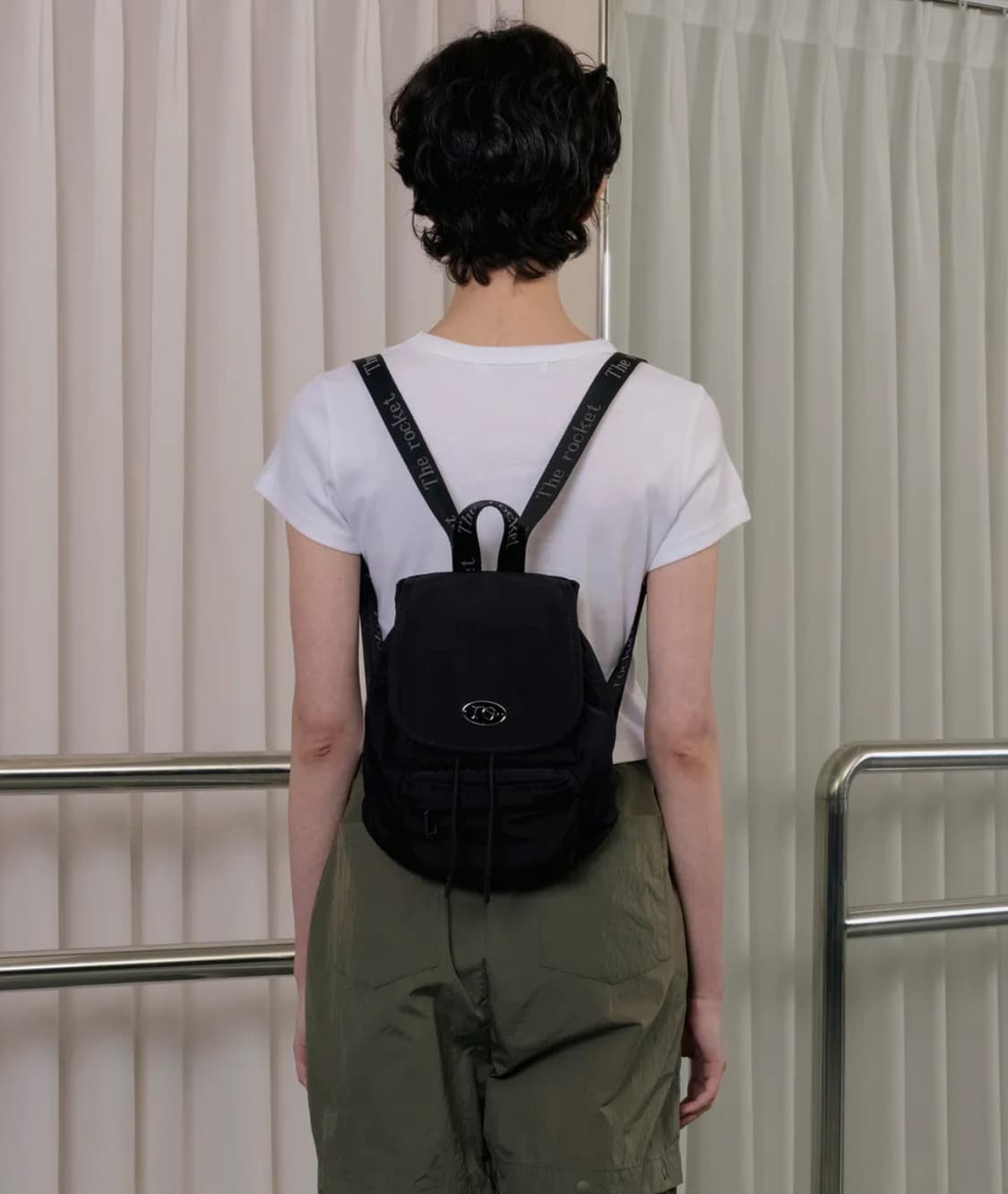 (택포) 더로켓 백팩 블랙 상품이미지1