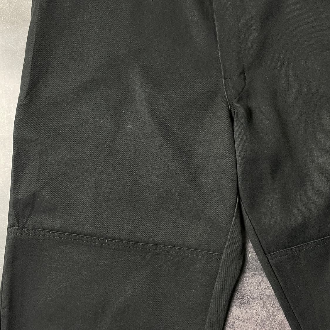 DICKIES 디키즈 빈티지 블랙 더블니 워크 팬츠 A00835 상품이미지4