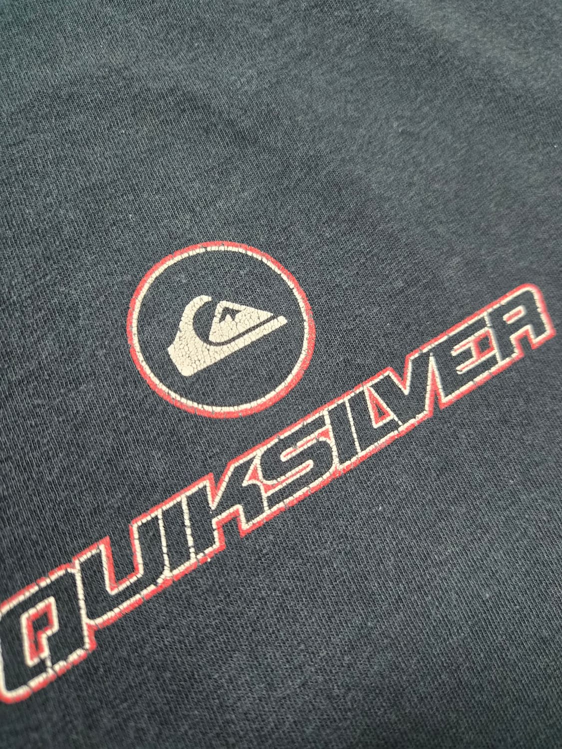 90s 빈티지 퀵실버 네이비 반팔티셔츠 상품이미지3