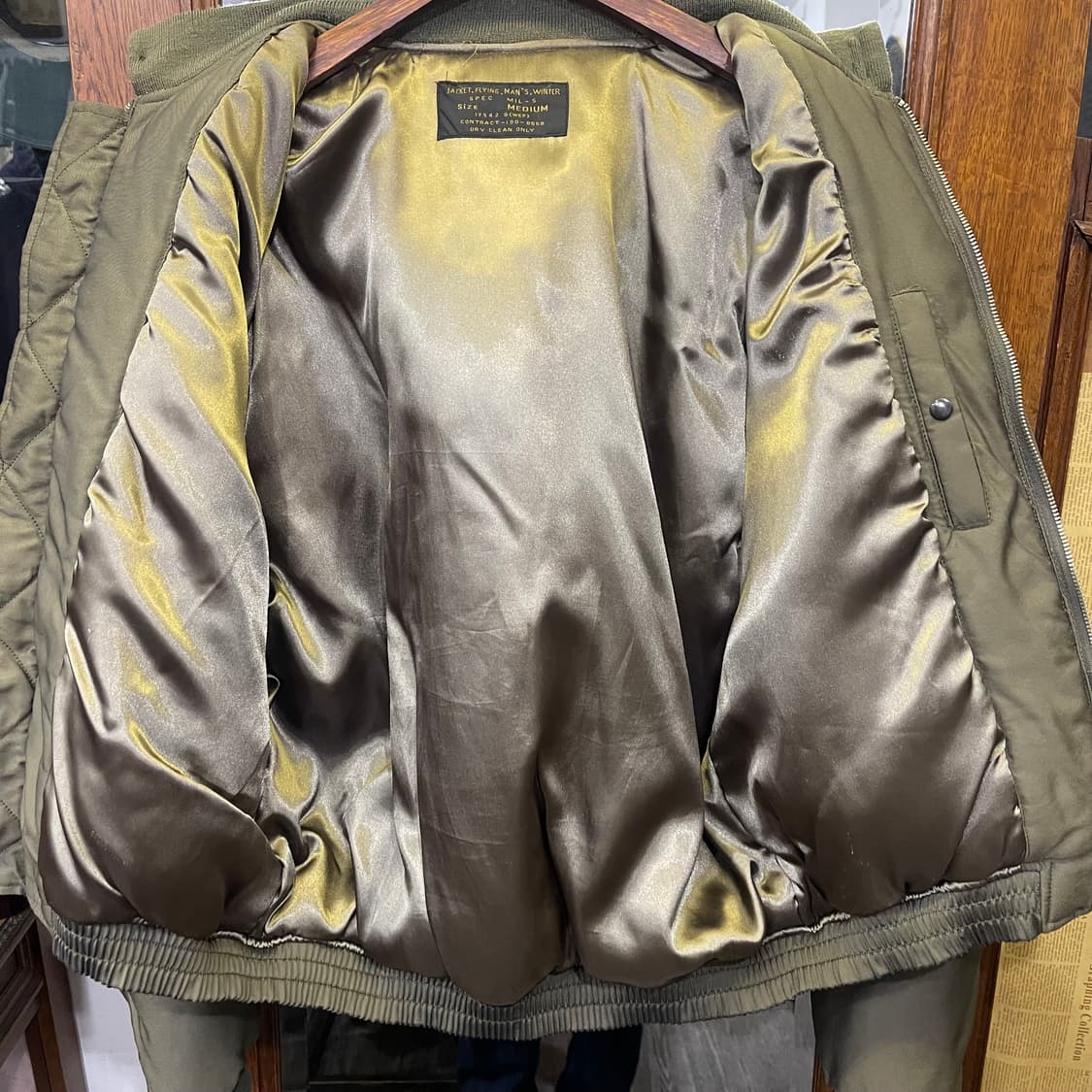U.S.N G-8 WEP 복각 플라이트 봄버 자켓 상품이미지7