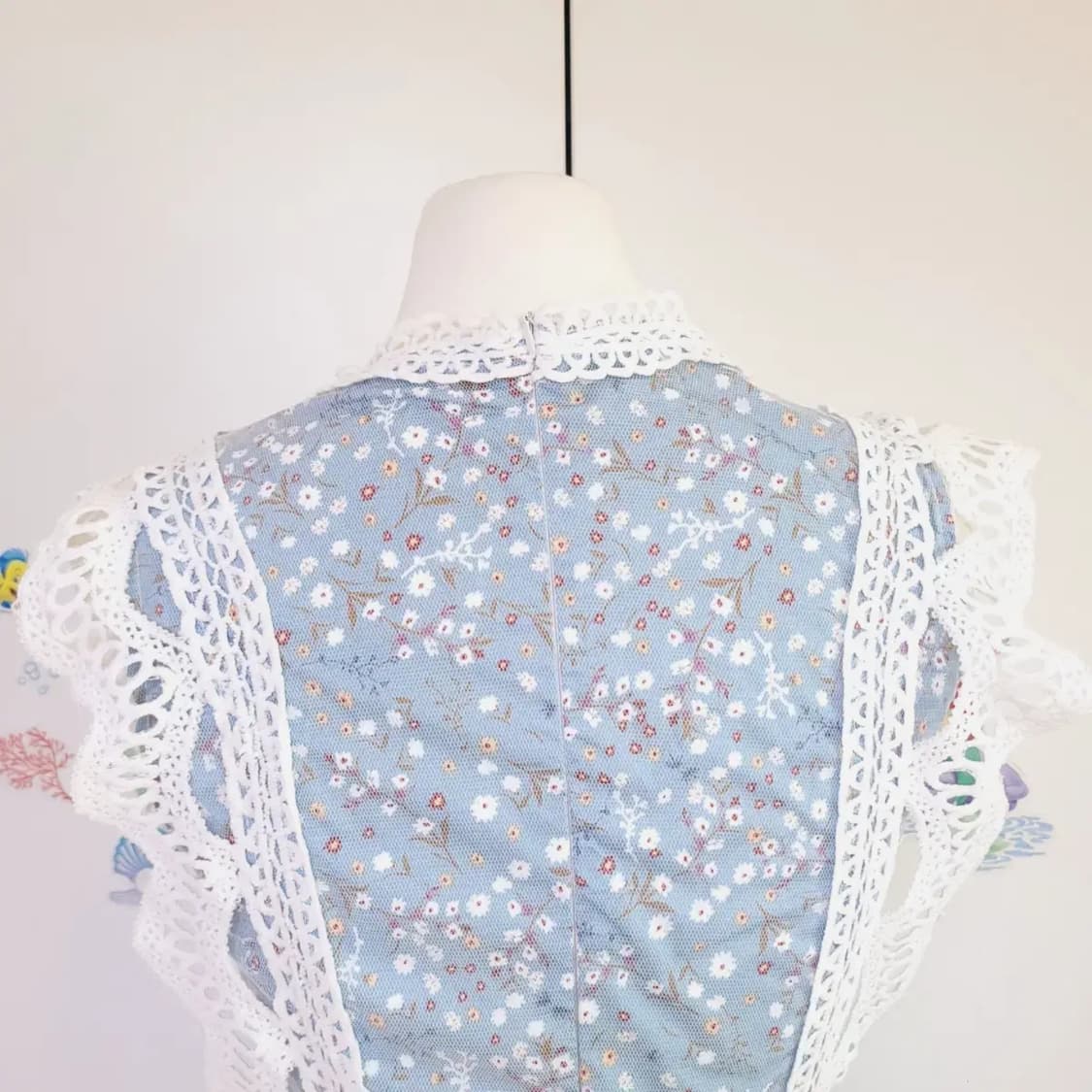 일본빈티지 민소매 샤원피스 상품이미지8