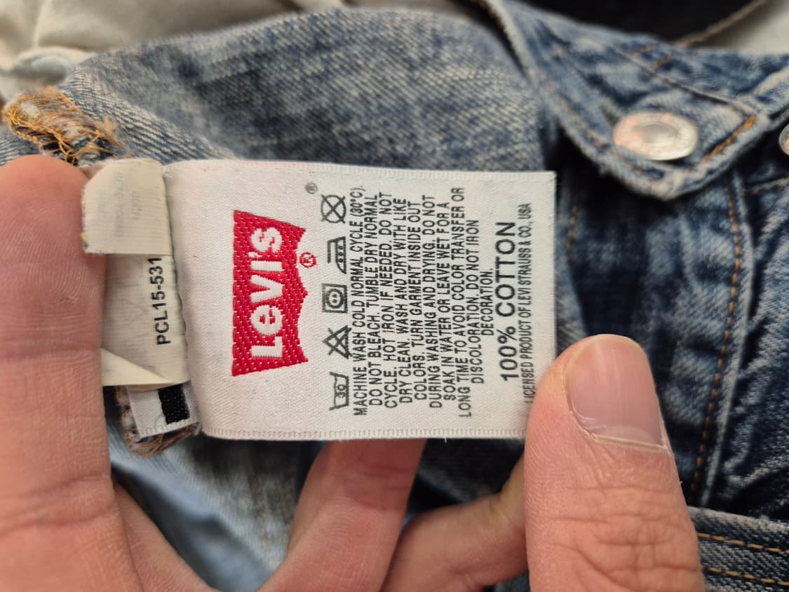 리바이스 501 스트레이트핏 청바지 W34 L33 상품이미지10