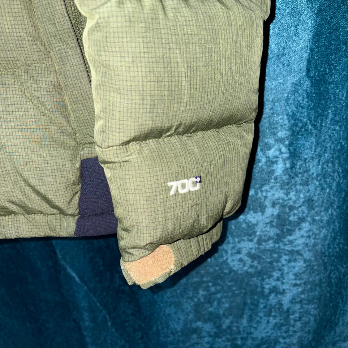 (L) 아이더 700필 파카 그린 패딩 상품이미지5