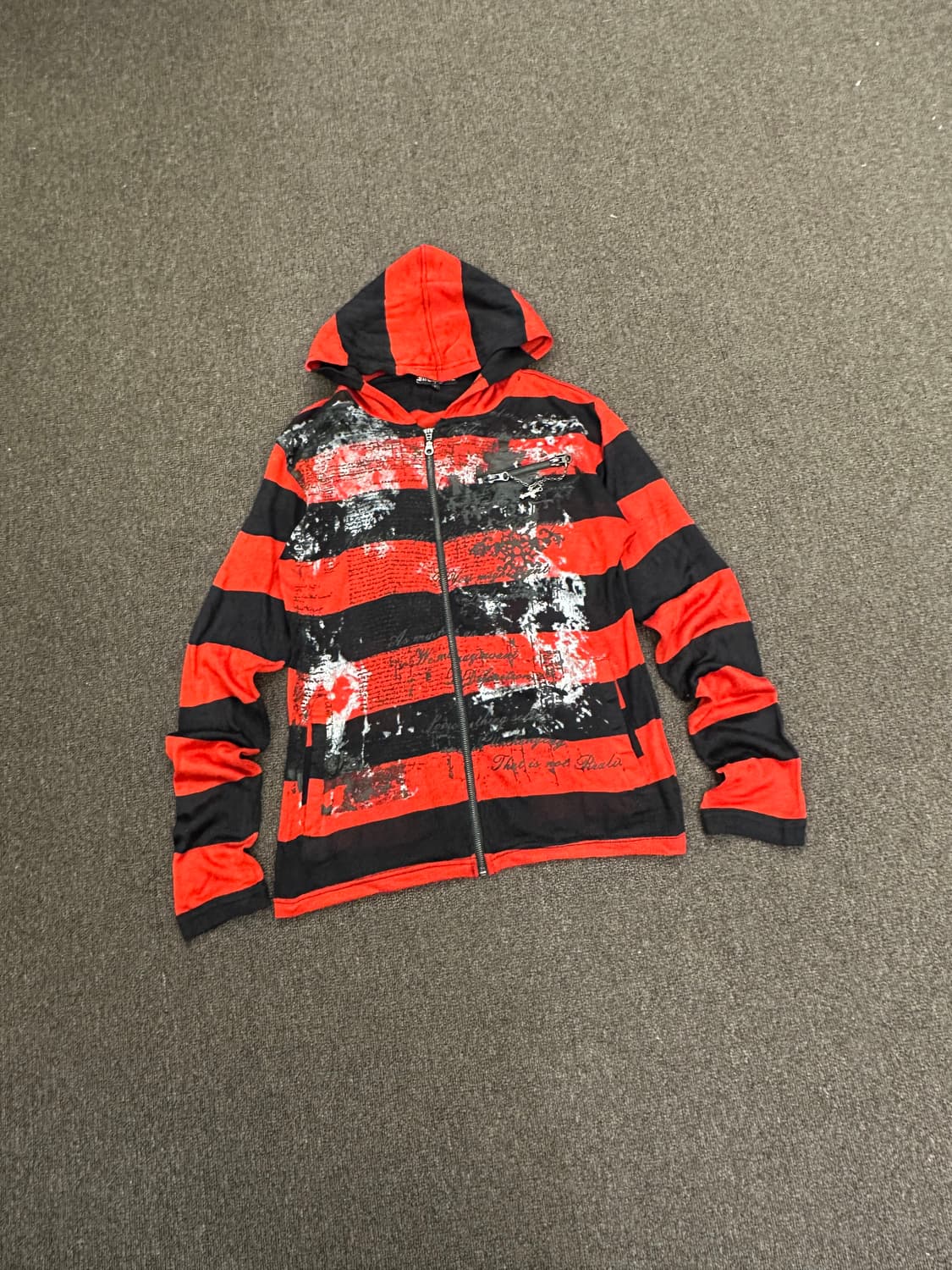 L)In the Attic 빈티지 여성 펑크 후드집업 상품이미지3