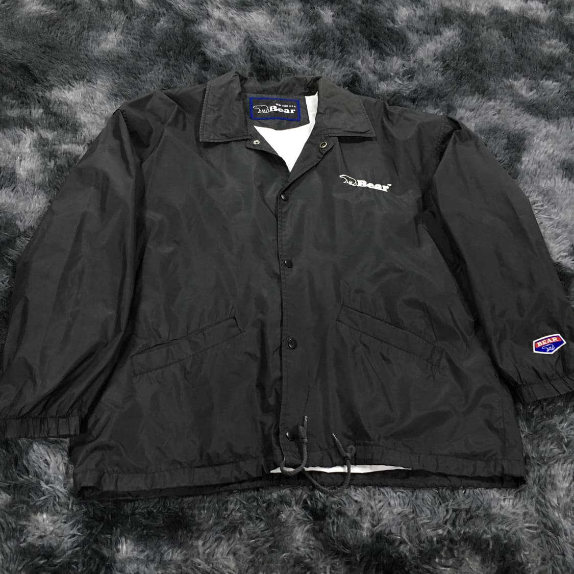 투티/0282 newyork usa bear 블랙 코치 자켓 빈티지 바막 상품이미지2