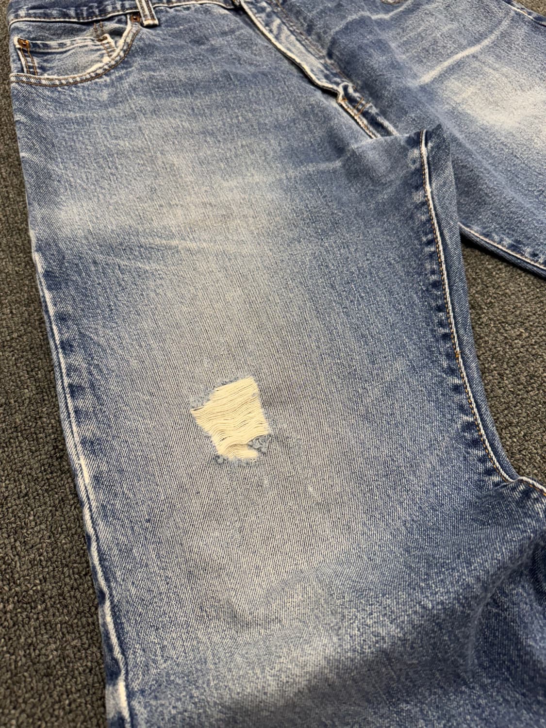 38)리바이스 517 빈티지 중청 부츠컷 데님팬츠 상품이미지5