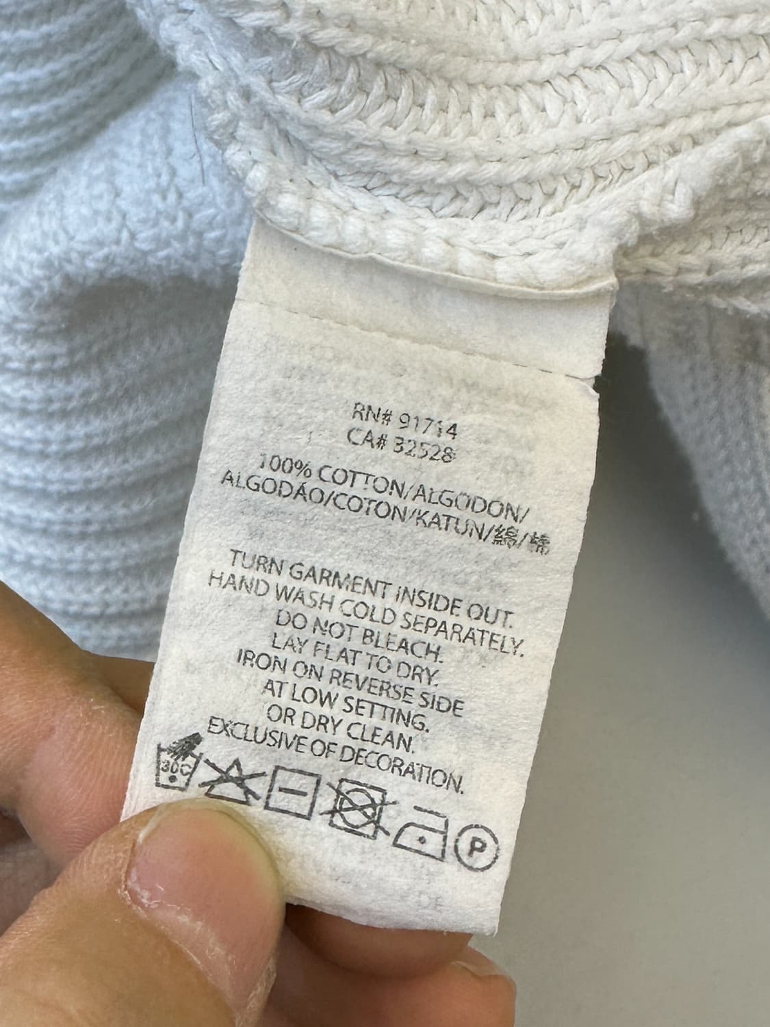 아르마니 익스체인지 다이애그널 집업 리브드 스웨터 상품이미지6