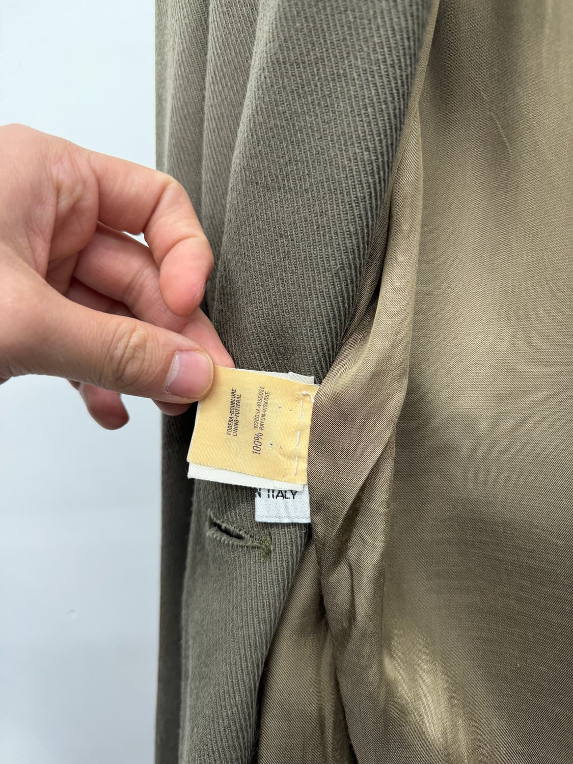 early 90s) Soft Tailored Collarless Jk 상품이미지10