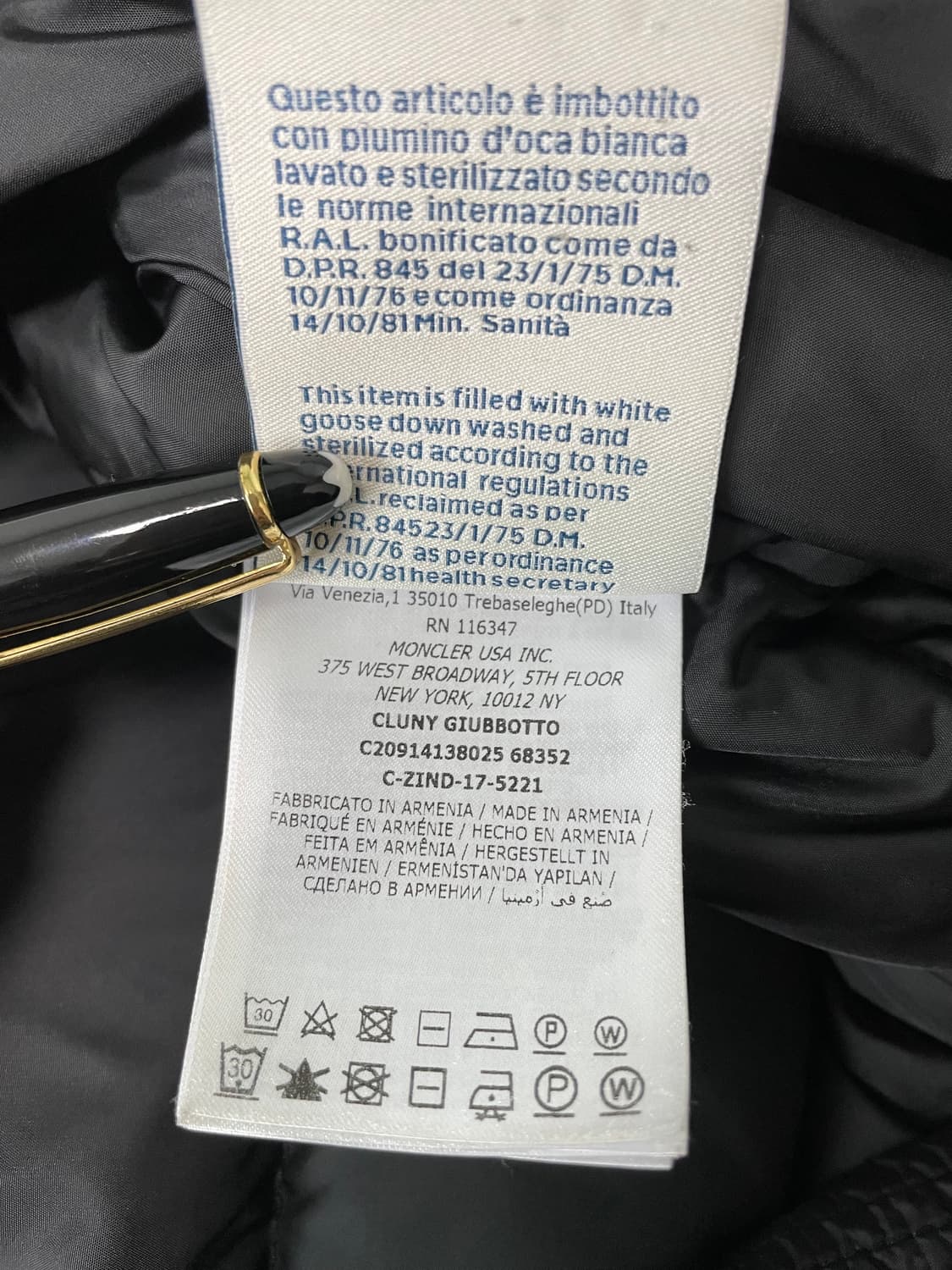 몽클레어 클루니 패딩 2사이즈 상품이미지6