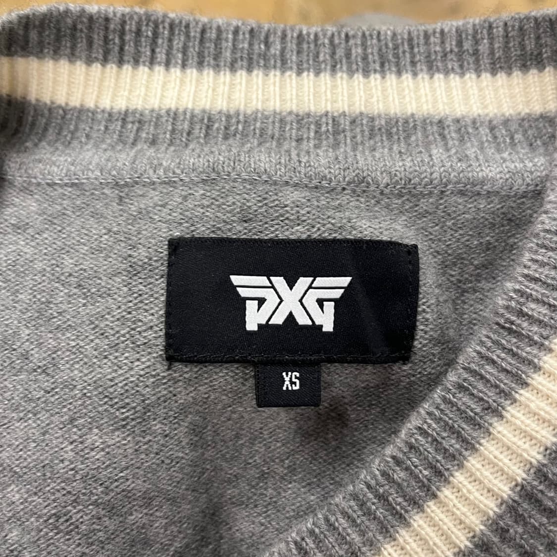 [정품/XS] PXG 니트 조끼 베스트 b17 상품이미지4