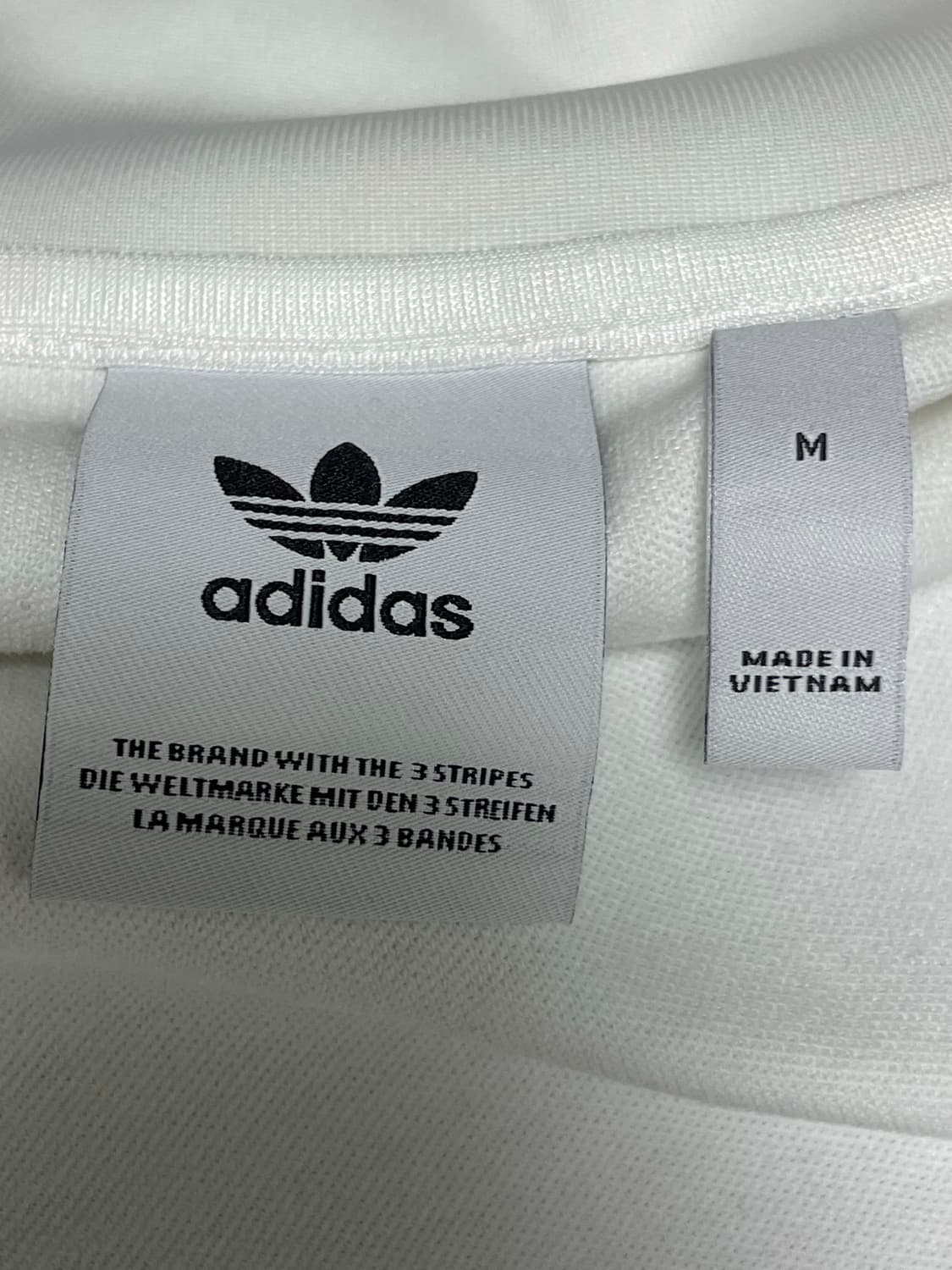 아디다스 파이어버드 져지 흰색 M 상품이미지4