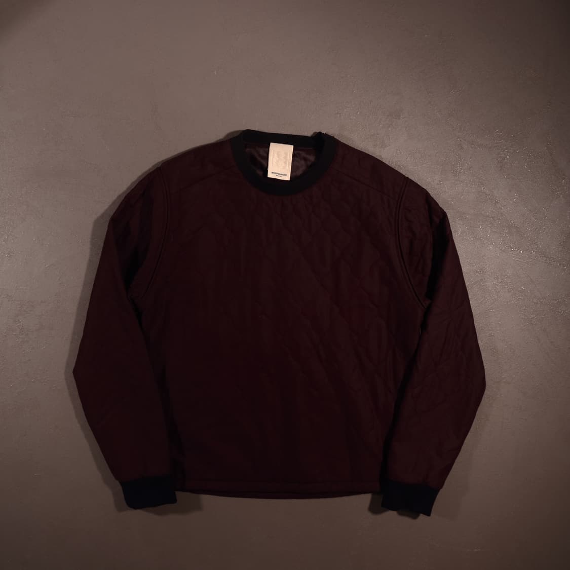 우영미 퀄팅 스웨터 상품이미지1