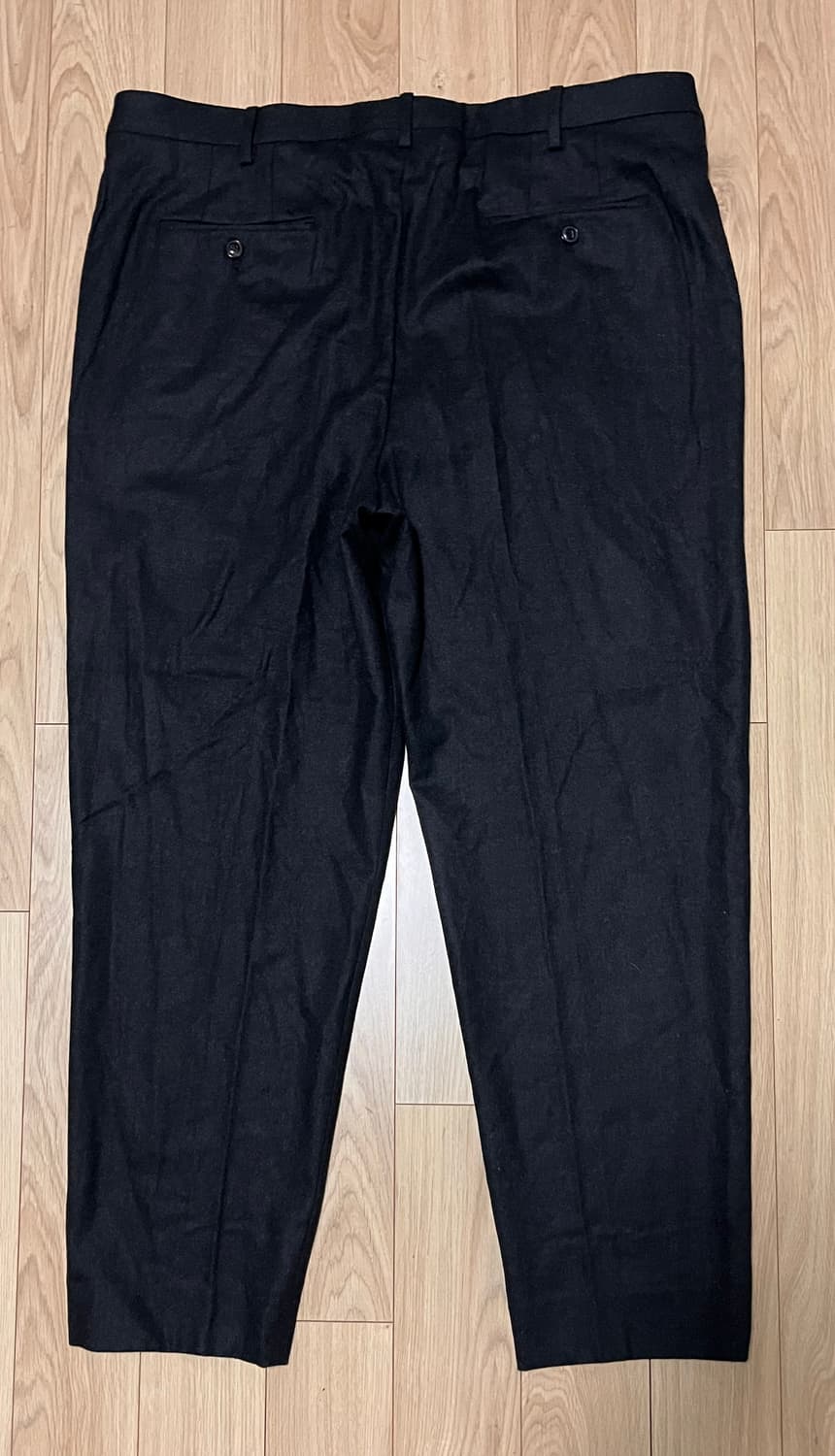 조르지오 아르마니 남성 울 팬츠 56R 차콜 상품이미지3