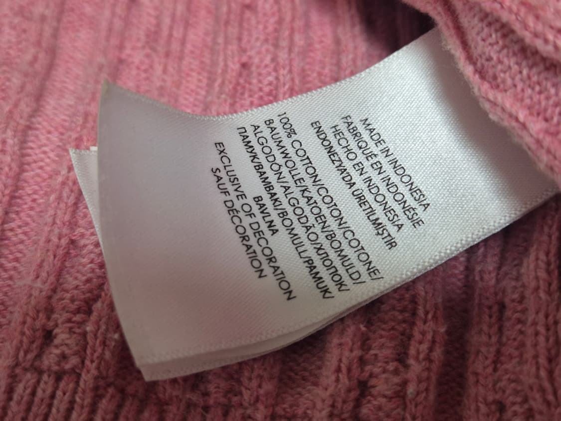 폴로 랄프로렌 케이블 가디건 걸즈 L 핑크 상품이미지5