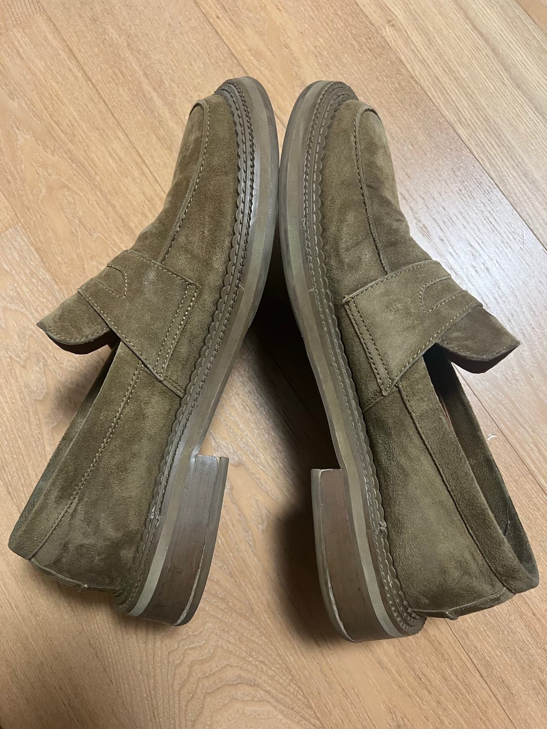 [43] stu 스웨이드 로퍼 베이지 280 상품이미지2