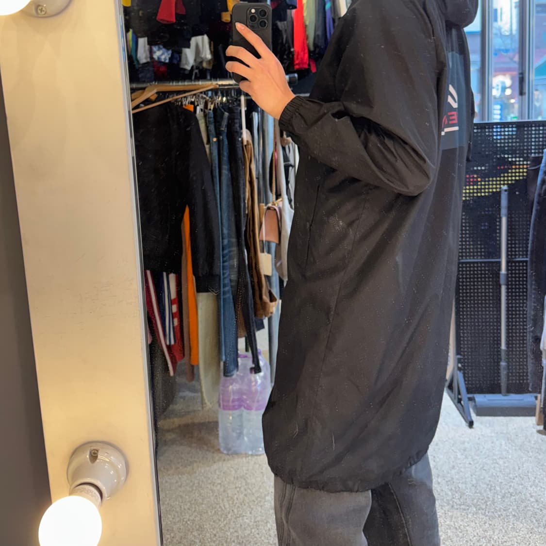 그레고리 블랙 후드 코치 자켓 상품이미지3