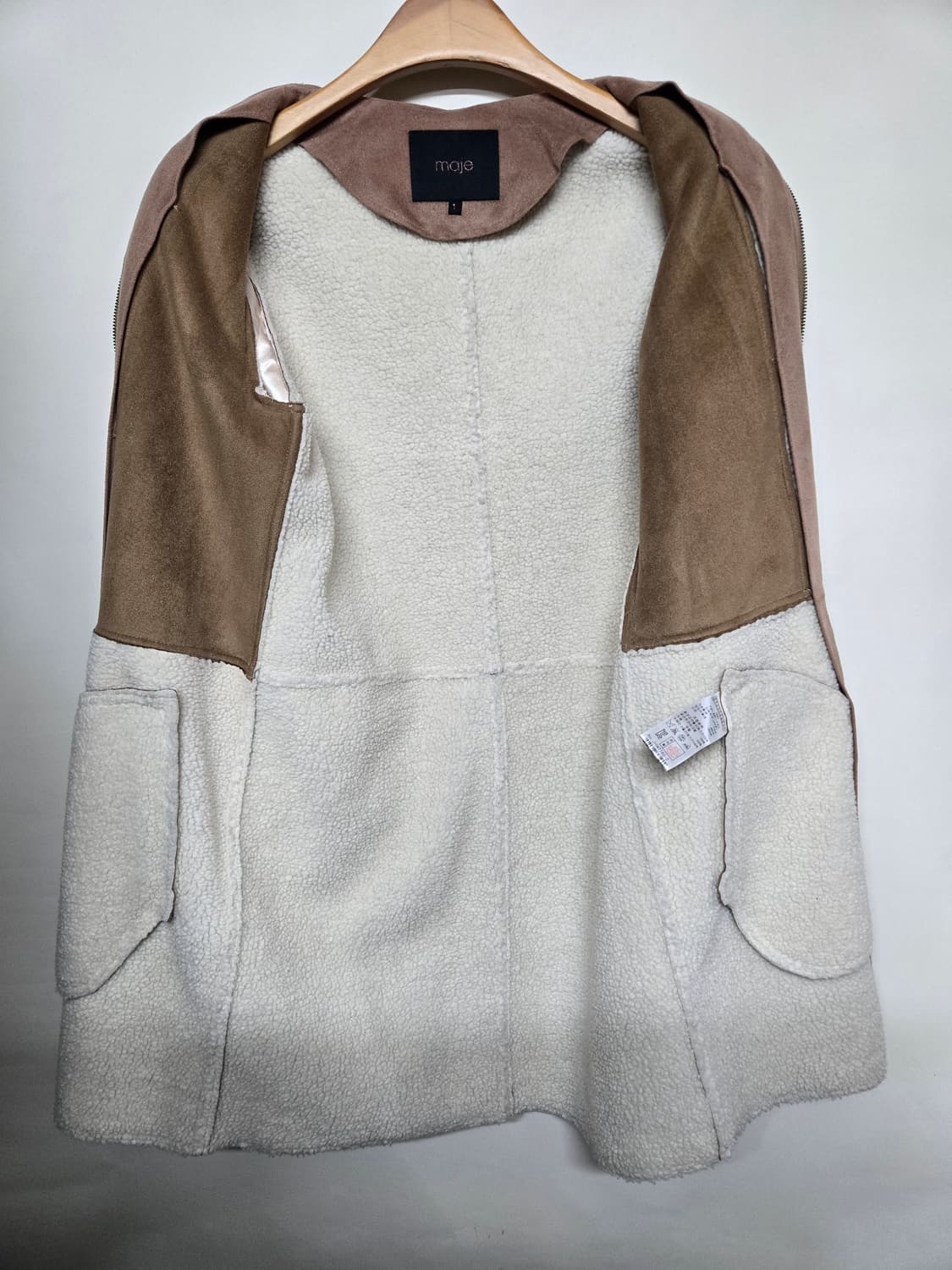 마쥬 시어링 믹스드 코트79-86-160(1) 상품이미지3