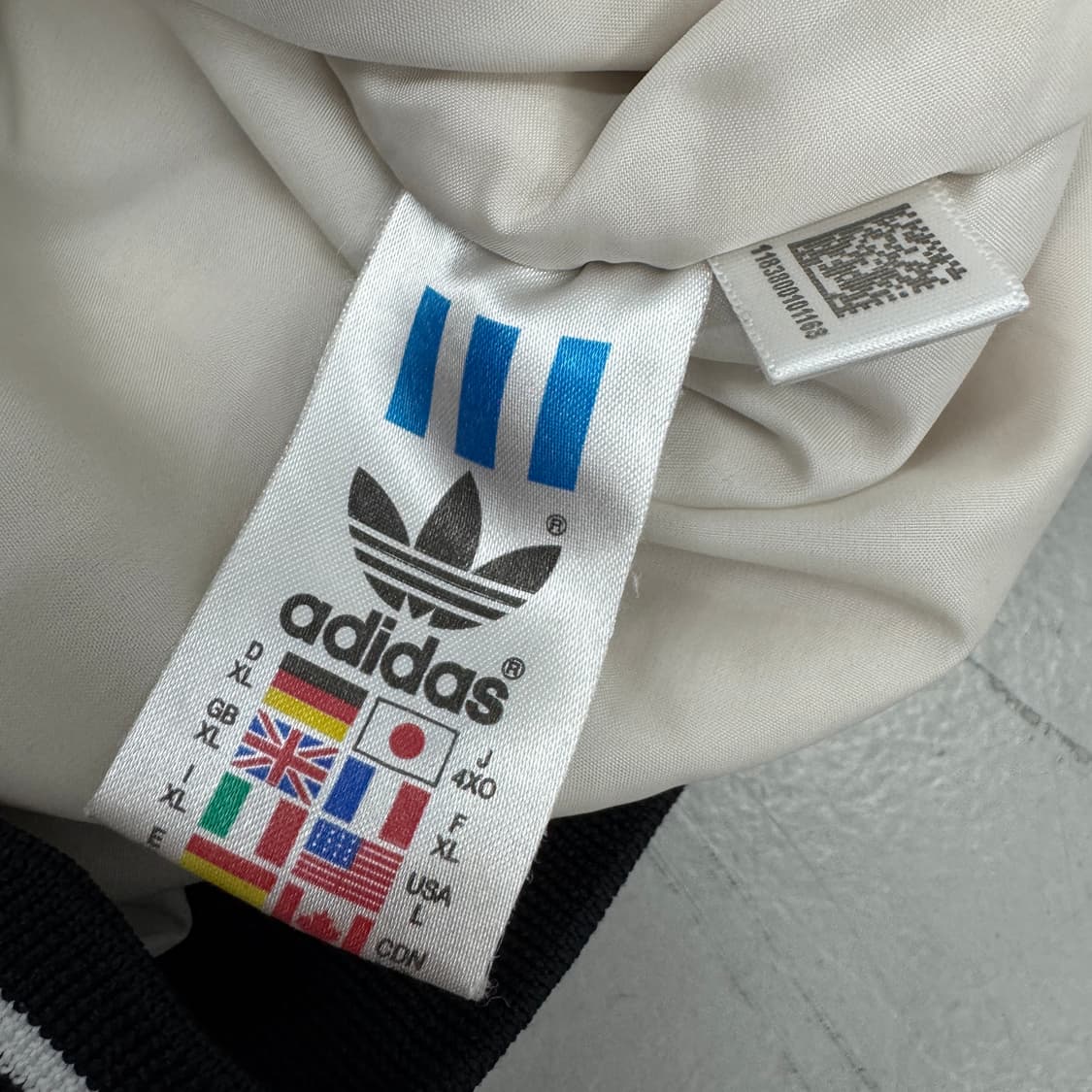 아디다스 90s 파이어버드 빅로고 삼선 올드스쿨 점퍼 자켓 상품이미지8