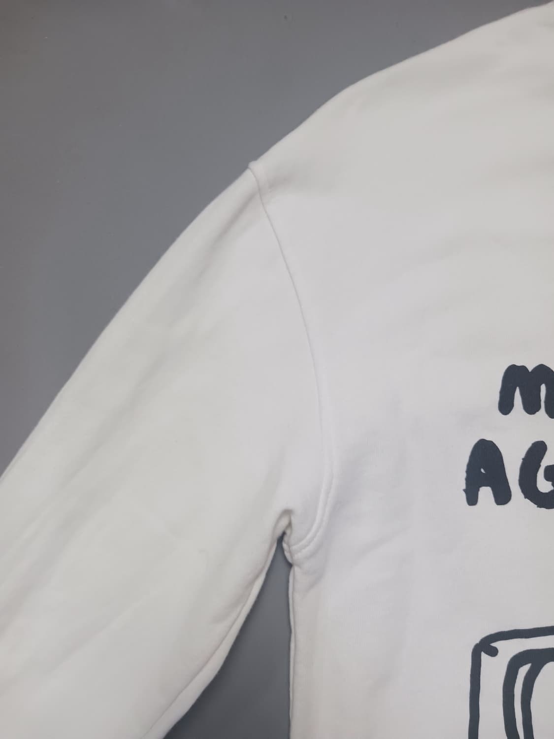 [M] 자라 앱스트랙트 그래픽 맨투맨 스웨트셔츠 상품이미지9