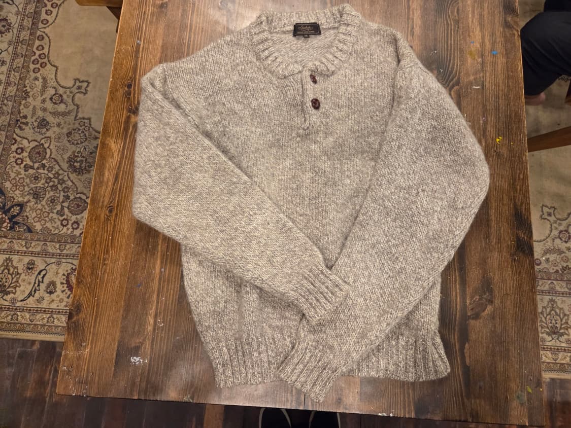 Seahope 헨리넥 램스울니트 상품이미지8