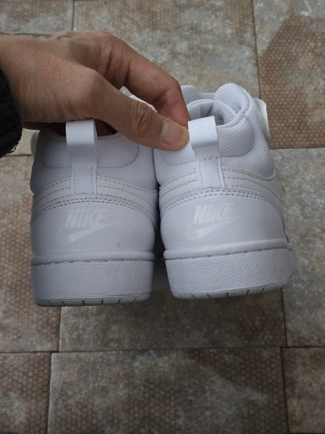 (235)나이키 코트 버로우 2 미드 화이트 상품이미지7