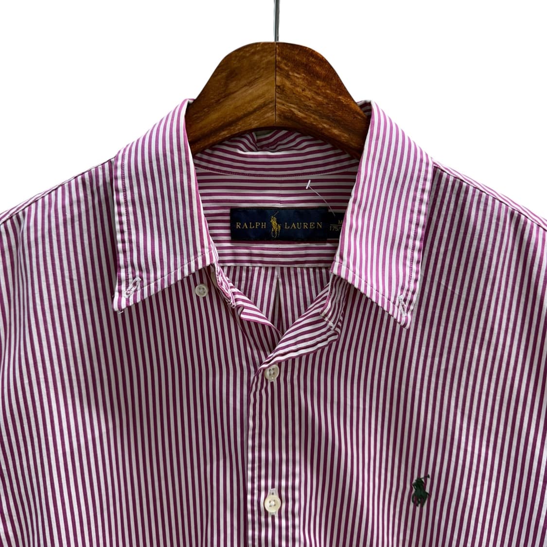 [M] 폴로 퍼플 스트라이프 셔츠 상품이미지4