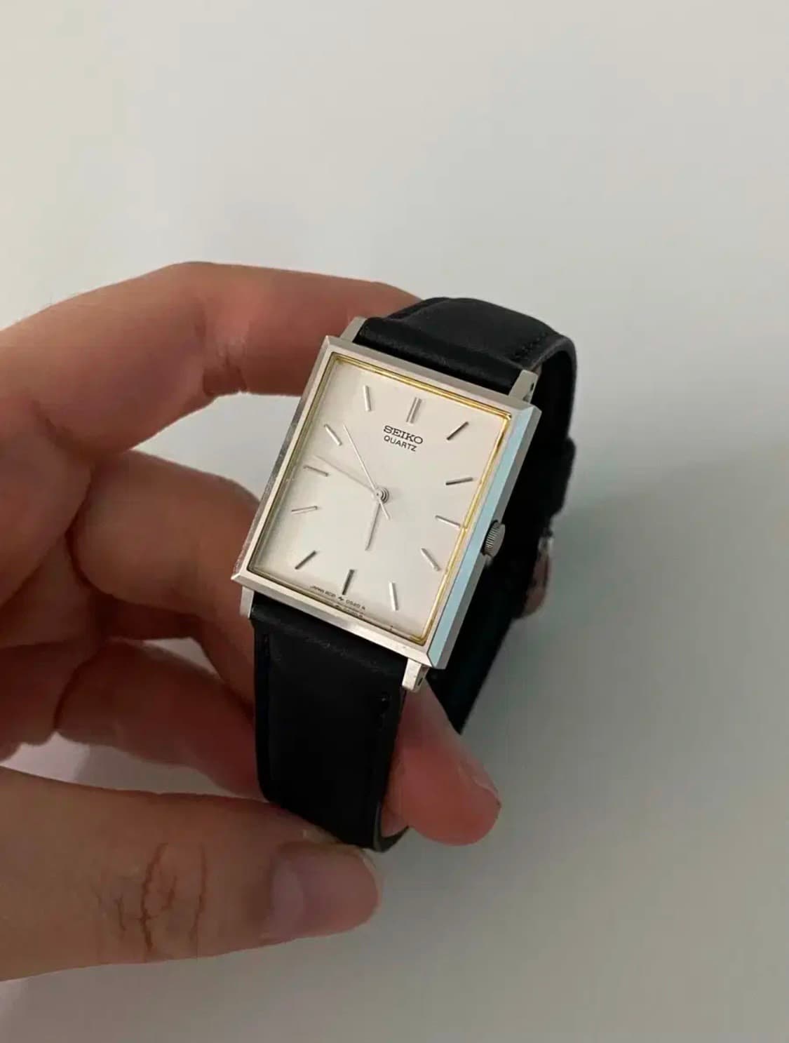 Seiko 세이코 쿼츠 스퀘어 상품이미지2